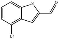 4-Bromo-1-benzothiophene-2-carbaldehyde Struktur