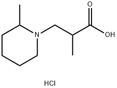 2-Methyl-3-(2-methylpiperidin-1-yl)propanoic acid hydrochloride|2-甲基-3-(2-甲基哌啶-1-基)丙酸盐酸盐