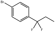 1-溴-4-(1,1-二氟丙基)-苯,162783-79-1,结构式