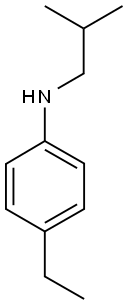 (4-Ethylphenyl)isobutylamine Structure
