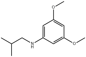 N-Isobutyl-3,5-dimethoxyaniline Struktur