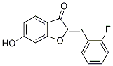 2-(2-氟苯亚甲基)-6-羟基-苯并呋喃-3-酮, 637753-50-5, 结构式