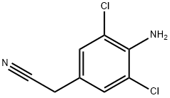 (4-amino-3,5-dichlorophenyl)acetonitrile Structure