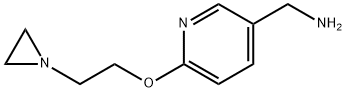 [6-(2-aziridin-1-ylethoxy)pyridin-3-yl]methylamine Structure