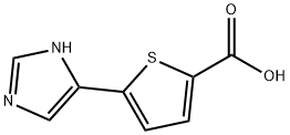 5-(1h-imidazol-4-yl)thiophene-2-carboxylic acid Structure