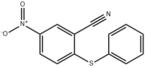 5-nitro-2-(phenylthio)benzonitrile Structure