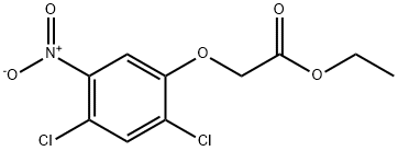 ethyl 2-(2,4-dichloro-5-nitrophenoxy)acetate Structure