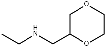 N-(1,4-Dioxan-2-ylmethyl)-N-ethylamine Structure