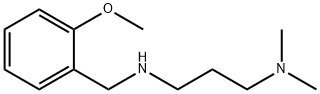 N'-(2-METHOXYBENZYL)-N,N-DIMETHYLPROPANE-1,3-DIAMINE 结构式