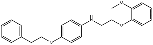 N-[2-(2-METHOXYPHENOXY)ETHYL]-4-(PHENETHYLOXY)-ANILINE, 1040694-02-7, 结构式