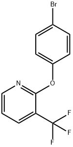 2-(4-bromophenoxy)-3-(trifluoromethyl)pyridine Structure