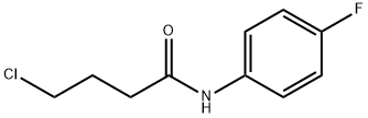4-chloro-N-(4-fluorophenyl)butanamide Struktur