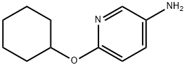 6-(环己氧基)吡啶-3-胺, 224187-22-8, 结构式