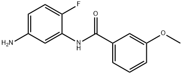 N-(5-amino-2-fluorophenyl)-3-methoxybenzamide Structure