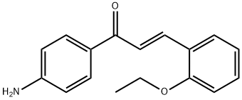 (2E)-1-(4-aminophenyl)-3-(2-ethoxyphenyl)prop-2-en-1-one Structure