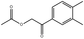 2-(3,4-dimethylphenyl)-2-oxoethyl acetate Structure