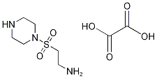 2-(哌嗪-1-基磺酰基)乙胺草酸盐, 1185299-71-1, 结构式