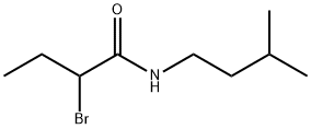 2-bromo-N-(3-methylbutyl)butanamide Structure
