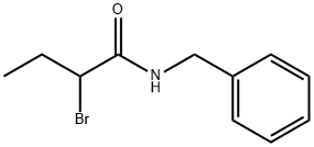 N-benzyl-2-bromobutanamide Struktur
