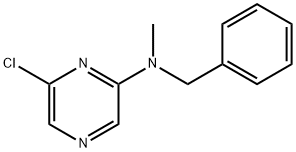 N-Benzyl-6-chloro-N-methyl-2-pyrazinamine Structure