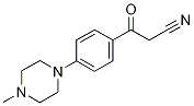 3-[4-(4-Methylpiperazino)phenyl]-3-oxopropanenitrile Structure