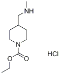 1-piperidinecarboxylic acid, 4-[(methylamino)methyl]-, eth|4-[(甲基氨基)甲基]哌啶-1-甲酸盐酸盐乙基