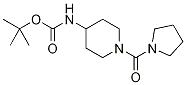 carbamic acid, [1-(1-pyrrolidinylcarbonyl)-4-piperidinyl]- Struktur