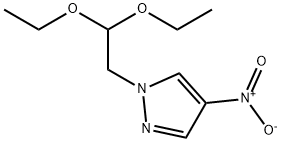 1-(2,2-Diethoxyethyl)-4-nitro-1H-pyrazole Struktur