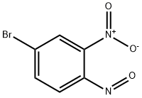 4-Bromo-2-nitro-1-nitrosobenzene Structure