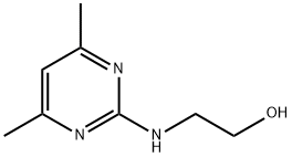 2-[(4,6-Dimethylpyrimidin-2-yl)amino]ethanol Structure