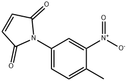 1-(4-甲基-3-硝基苯基)-1H-吡咯-2,5-二酮, 65833-10-5, 结构式
