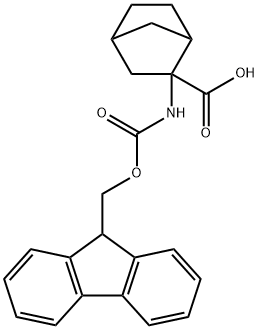 Fmoc-2-aminobicyclo[2.2.1]heptane-2-carboxylic acid (mixture of isomers)
 Structure
