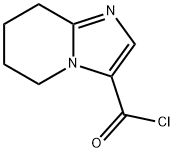 5,6,7,8-TETRAHYDROIMIDAZO[1,2-A]PYRIDINE-3-CARBONYLCHLORIDE 结构式