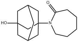 1-(3-HYDROXY-1-ADAMANTYL)AZEPAN-2-ONE Structure
