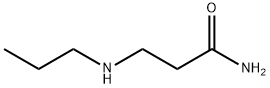 3-(プロピルアミノ)プロパンアミド 化学構造式