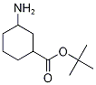 cis + trans t-Butyl-3-aminocyclohexane carboxylate Structure