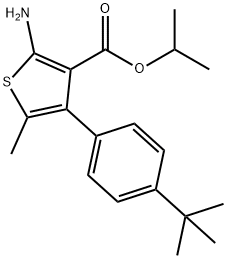 Isopropyl 2-amino-4-(4-tert-butylphenyl)-5-methylthiophene-3-carboxylate price.