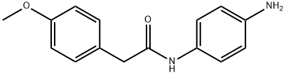 N-(4-Aminophenyl)-2-(4-methoxyphenyl)acetamide Structure
