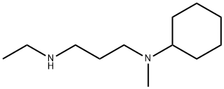 N1-Cyclohexyl-N3-ethyl-N1-methyl-1,3-propanediamine Structure