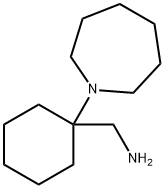 (1-azepan-1-ylcyclohexyl)methylamine Structure