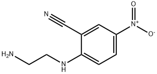 2-(2-氨基乙基氨基)-5-硝基-苯甲腈, 926244-53-3, 结构式