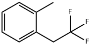 1-メチル-2-(2,2,2-トリフルオロエチル)ベンゼン 化学構造式