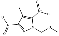 1-(methoxymethyl)-4-methyl-3,5-dinitro-1H-pyrazole Structure