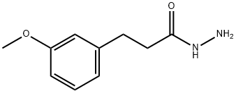 3-(3-methoxyphenyl)propanohydrazide Structure