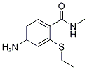 4-amino-2-(ethylthio)-N-methylbenzamide Structure