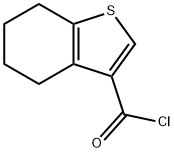 4,5,6,7-四氢-1-苯并噻吩-3-甲酰氯,95461-22-6,结构式