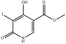 Methyl 4,6-dihydroxy-5-iodonicotinate Structure