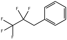 (2,2,3,3,3-Pentafluoropropyl)benzene Structure