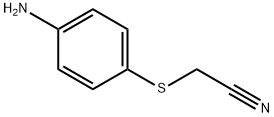 2-[(4-Aminophenyl)sulfanyl]acetonitrile 结构式