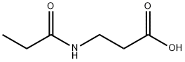 N-Propionyl-beta-alanine,126424-88-2,结构式